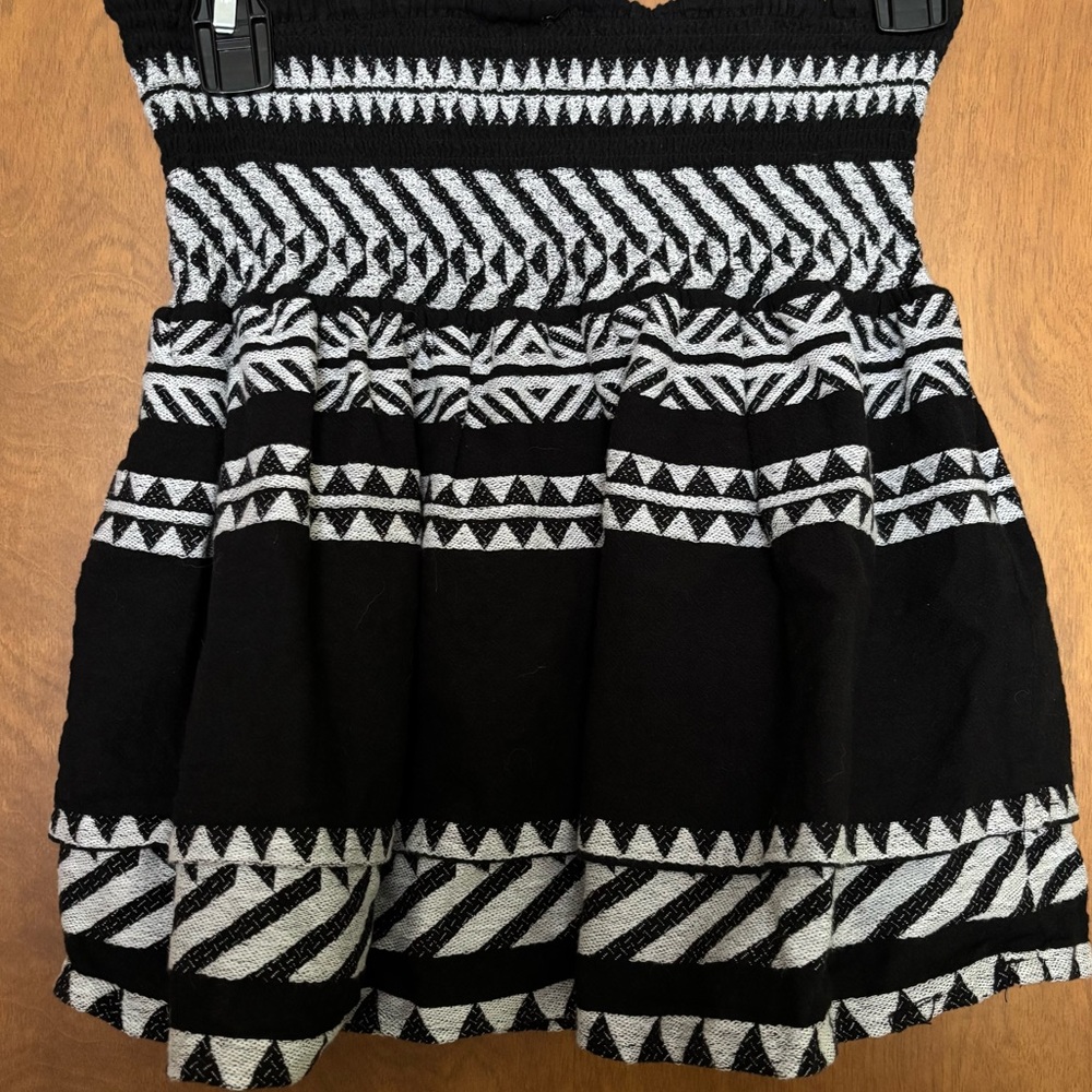 Blue rain skirt